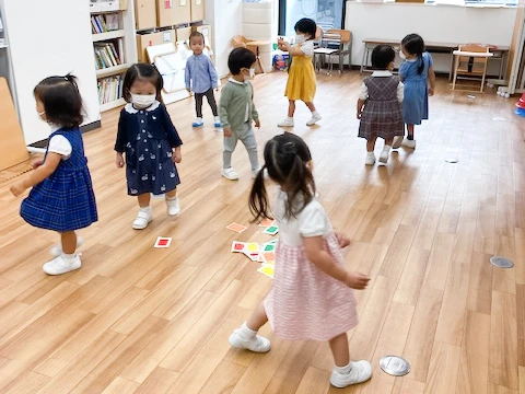 リトミック授業の様子